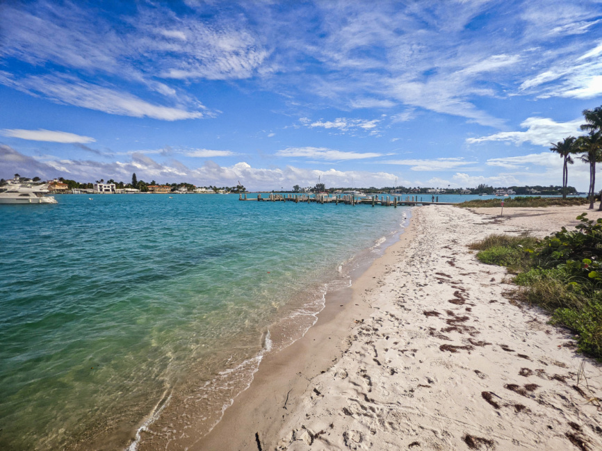 Beach at Peanut Island Lake Worth West Palm Beach Florida 2