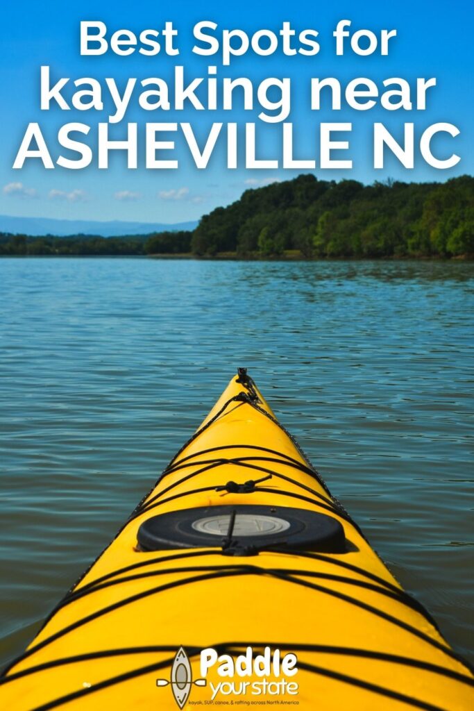 There are lots of spots for kayaking near Asheville, North Caroline. Being such an active city, you'll find it easy to get out on the lakes and rivers of Western NC.