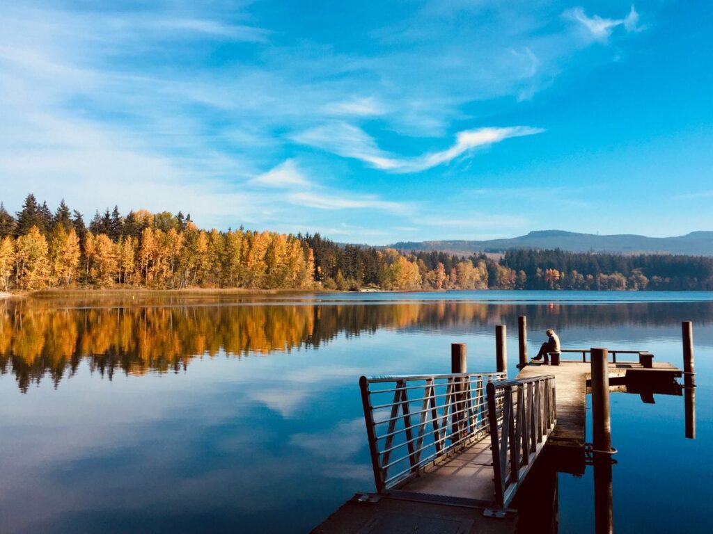 Calm Lake Padden in Whatcom County Washington