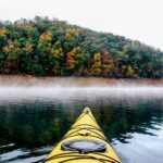 Fall Kayaking on Fontana Lake Ashville NC 2