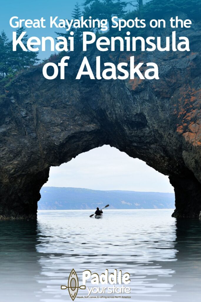 Kayaking on the Kenai Peninsula south of Anchorage is so much fun. With beautiful lakes, rivers and bays at Seward and Homer, there are lots of options for getting on the water.