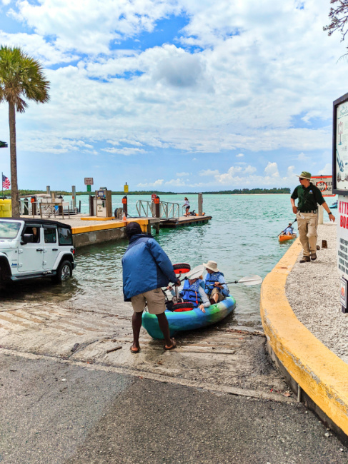 Kayaking at Caxambas Boat Launch Marco Island Florida 1