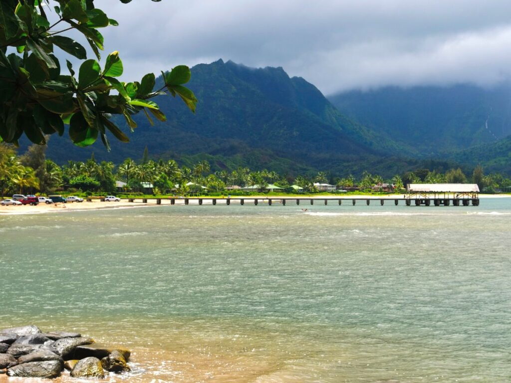 Kayaking at Hanalei Bay Kauai