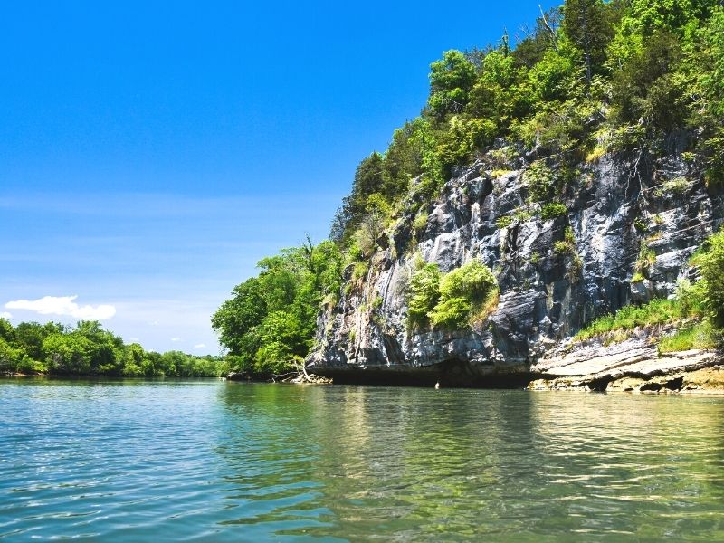 Kayaking on the French Broad River Ashville NC