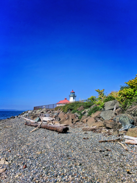 Lighthouse at Alki Beach West Seattle 1