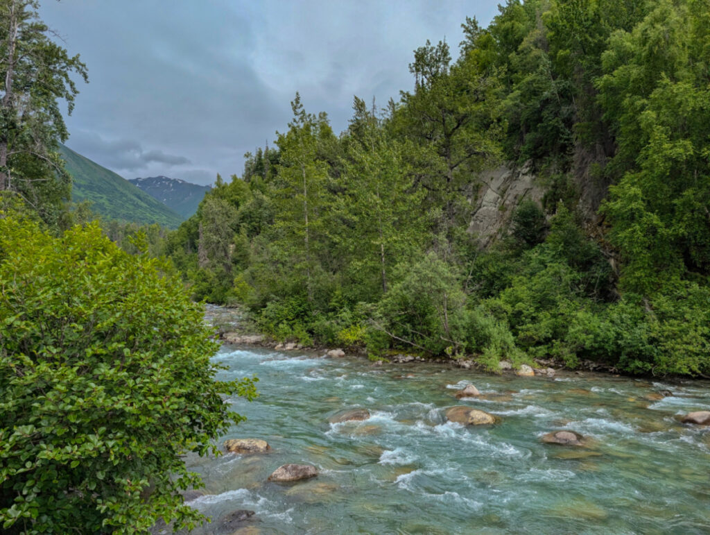 Little Susitna River at Palmer Alaska 1