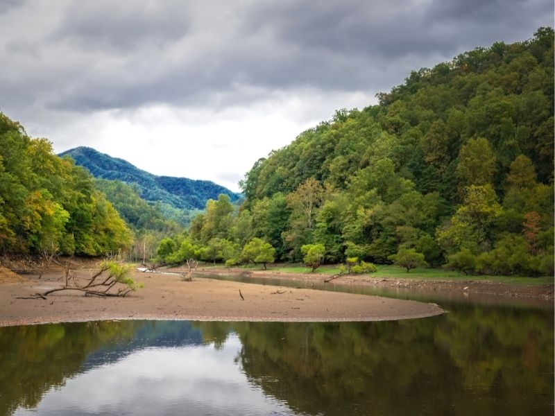 Nantahala River near Fontana Lake Ashville NC