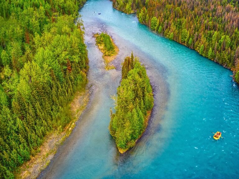 Rafting on the Kenai River Cooper Landing Alaska