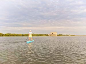 Rob Taylor WOW Watersports Inflatable SUP Rover at Fort Matanzas NM St Augustine Florida 2