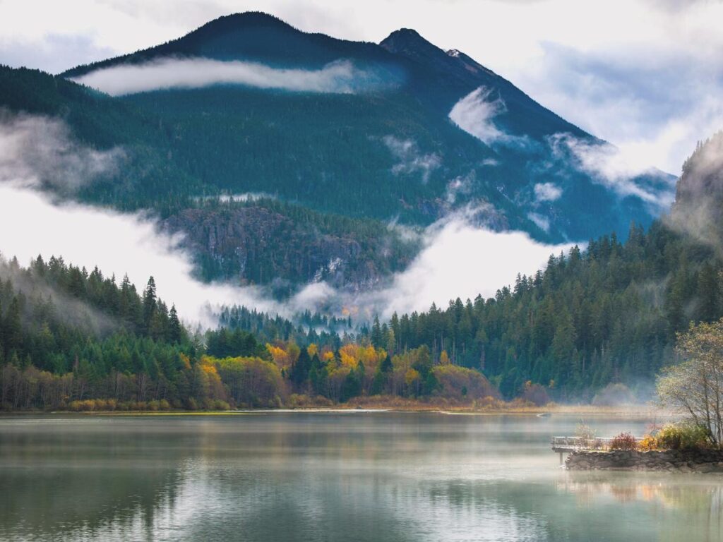 Ross Lake in North Cascades National Park