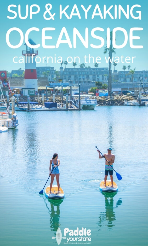 Oceanside, California is an ideal destination for SUP and kayaking. With a calm harbor and moonlight kayaking available, it's a unique California paddling destination.