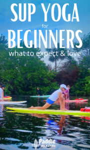 SUP Yoga for Beginners: taking the first yoga SUP tour