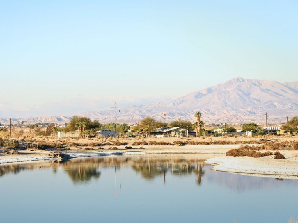 Salt Creek Beach at Salton Sea Inland Empire Southern California 1