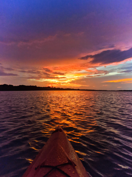 Sunset Kayaking on Mosquito Lagoon at Merritt Island NWR Titusville Florida 2020 1