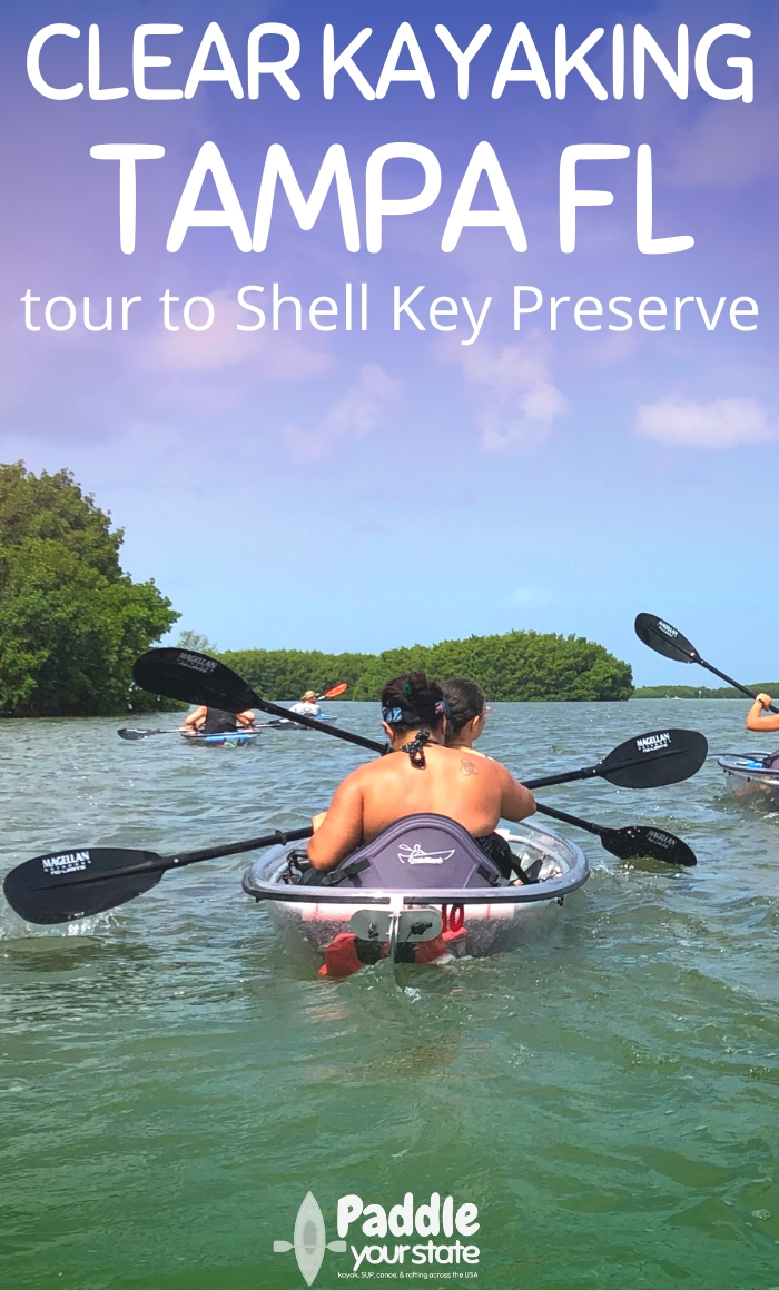 Clear Kayaking in Tampa Bay Shell Key Preserve Day Trip