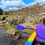 Taylor Family Kayaking at Port Ludlow Olympic Peninsula Washington 1