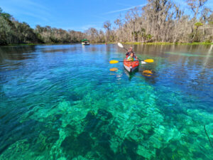 Taylor Family Kayaking at Silver Springs State Park Ocala National Forest Florida 2021 10