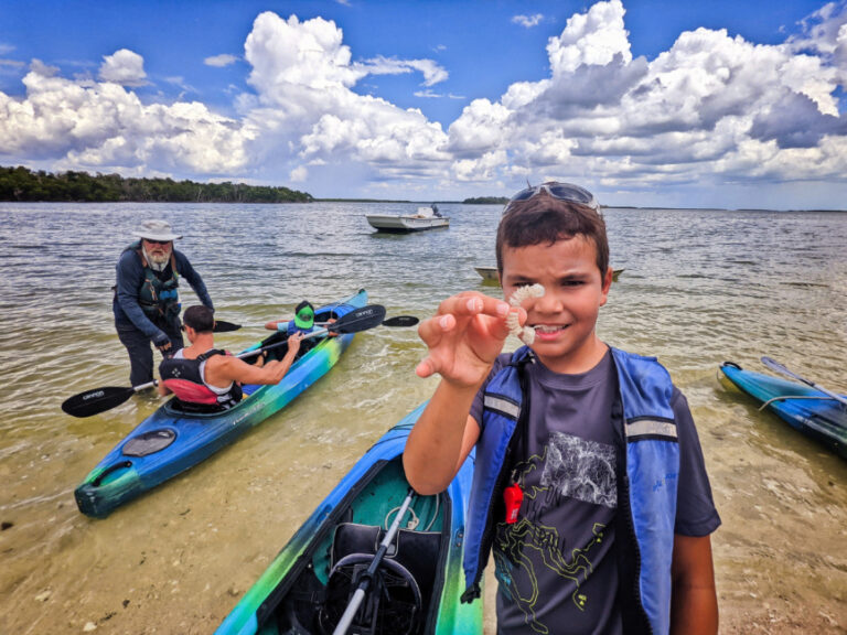 Taylor Family kayaking in 10 Thousand Islands Everglades National Park Florida 3