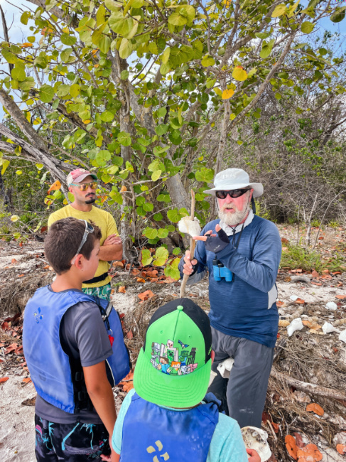 Taylor Family with Naturalist in 10 Thousand Islands Everglades National Park Florida 2