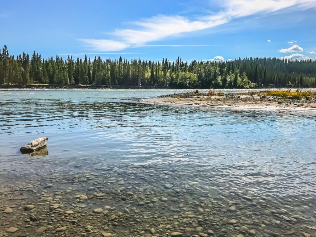 Tazlina Lake near Glenallen Alaska