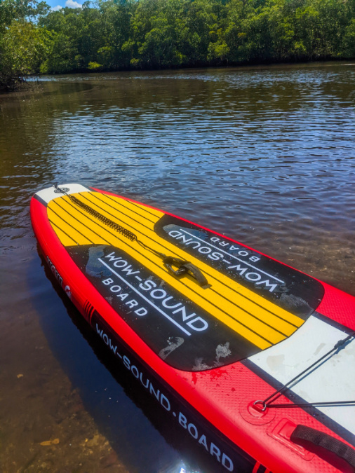 WOW Watersports Soundboard SUP at Bunche Beach San Carlos Bay Fort Myers Florida 2