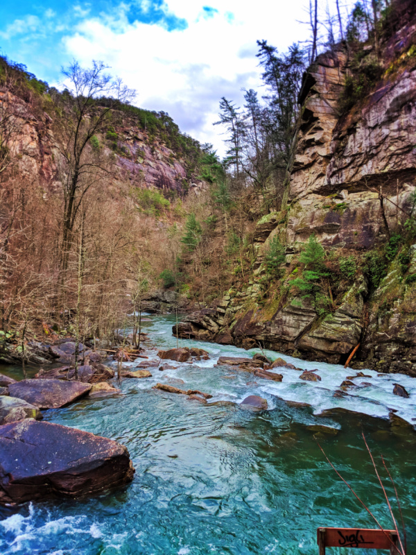 Waterfalls at Tallulah Gorge State Park Tallulah Falls North Georgia 4