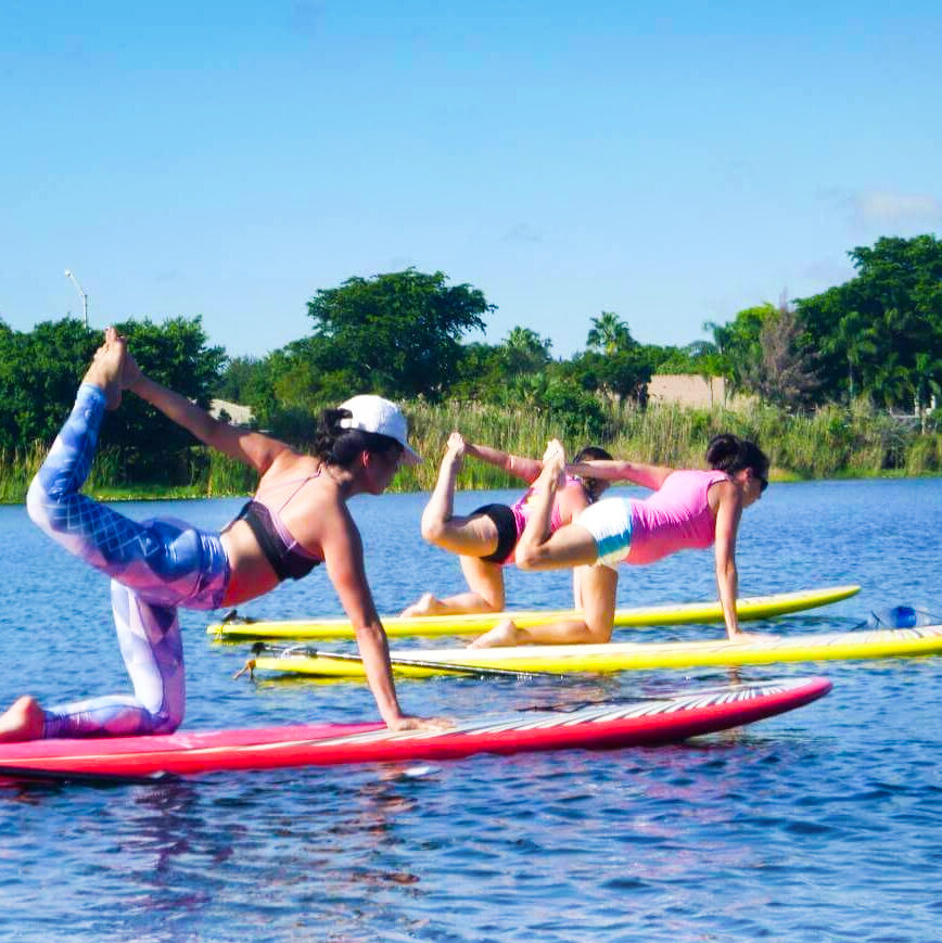 SUP Yoga Deerfield Beach Florida - Heather Berg - Sould Garden Yoga 3