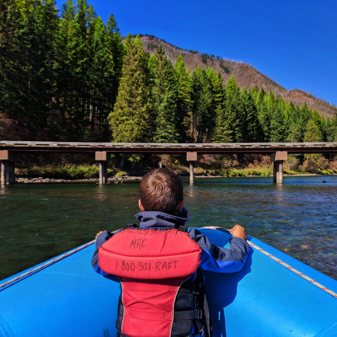 Taylor Family float trip Glacier Guides Montana Raft Glacier National Park 9